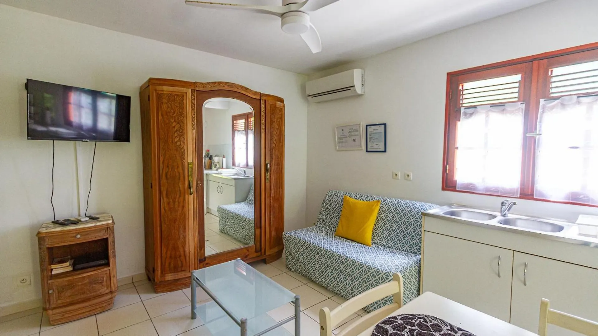 Studio 4 Pers 5Mins Plages Et Centre Gosier لو جوسيير